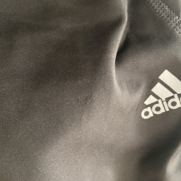 Adidas Response black and raspberry pink capris leggings - Picture 8 of 17